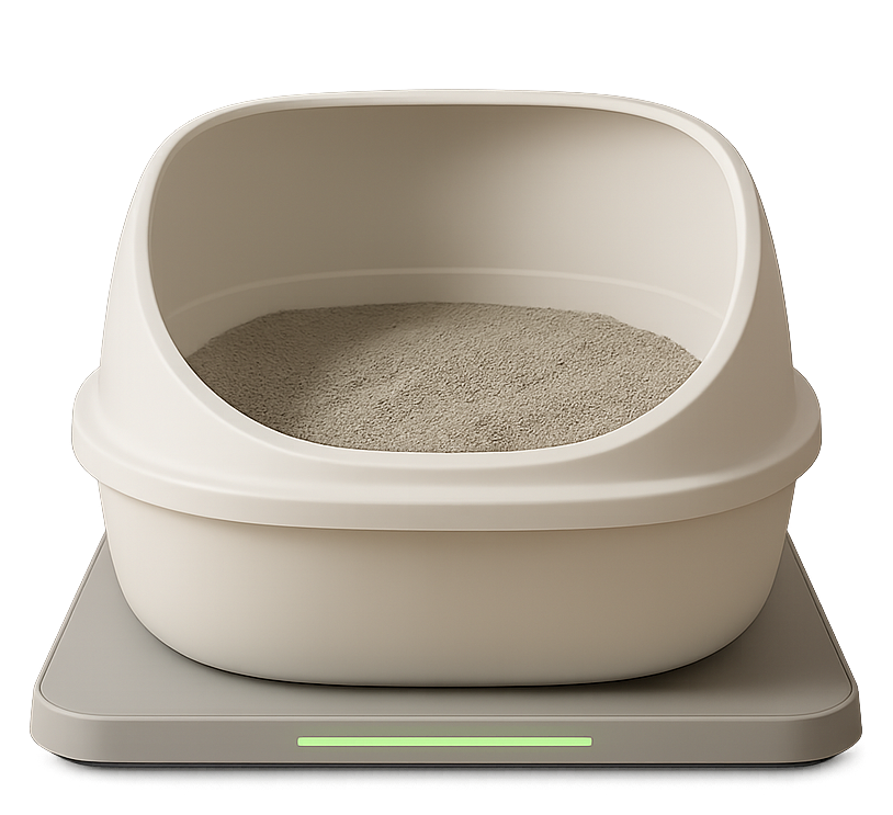 LitterBuddy smart litter box scale